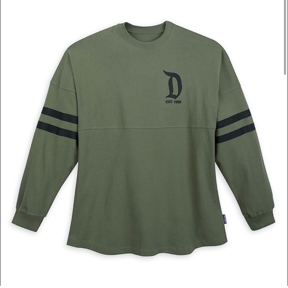 Disney Tops - Olive Green Long Sleeve Top